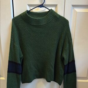 Green and Blue Women's Sweater